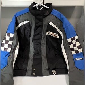 Ski-Doo Jacket Vintage - Black and Blue